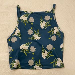 Kortni Jeane High Neck Swim top